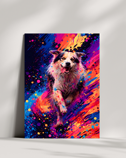 Personalisierte Leinwand "Vibrant"